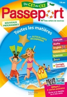 Passeport Cahier de Vacances 2019 - Toutes les matières du CE1 au CE2 - 7/8 ans