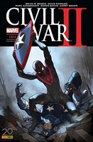 Civil War II n°4 (couverture 1/2)
