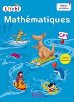Litchi Mathématiques CE1 - Fichier élève - Ed. 2016