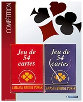 OOTB Mini Jeu de Cartes à Jouer 54 Cartes - Jeu de Voyage, Poker