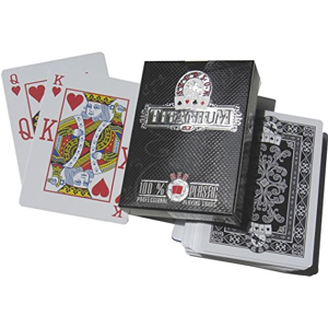2 x Cartes de Poker en Plastique Professionnelles imperméables