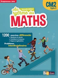 Au rythme des maths CM2 2016 Nouvelle édition manuel élève par domaines - Manuel d'élève par domaines, Nouvelle édition 2016 de Josiane Helayel