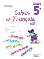 Cahier de français cycle 4 / 5e - Éd. 2017