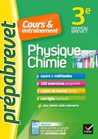 Physique-chimie 3e - Prépabrevet Cours & entraînement - Cours, méthodes et exercices progressifs