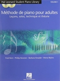 Methode de Piano pour Adultes Volume 1 + 2 CDs