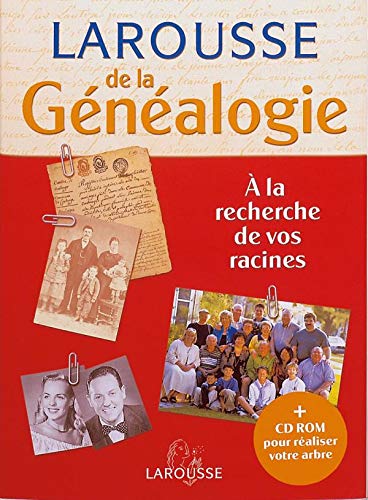 couverture de : Larousse de la g&eacute;n&eacute;alogie
