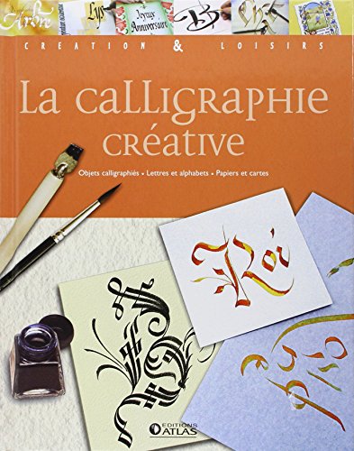 Lettres et ornements gothiques ; cahier de calligraphie créatif et