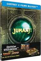 Jumanji - Bienvenue dans la Jungle [SteelBook-Blu-Ray + Jeu de Plateau]