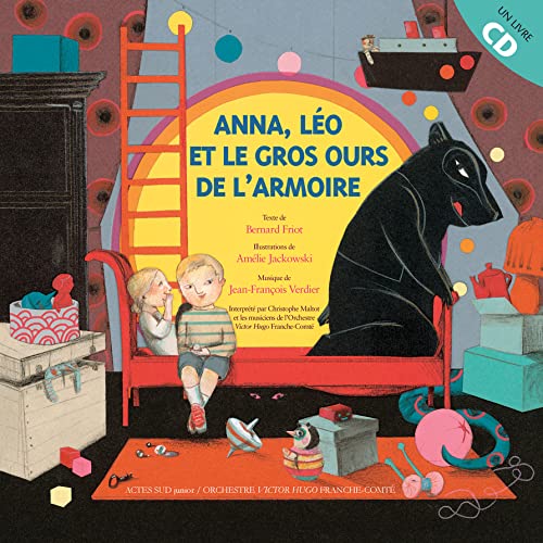 couverture de : Anna, L&eacute;o et le gros ours de l'armoire
