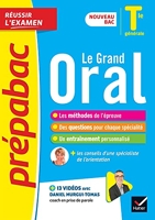 Prépabac Le Grand Oral Tle générale - Bac 2023 - Nouveau bac