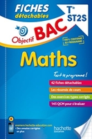 Objectif Bac Fiches Détachables Maths Term ST2S