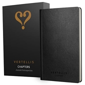 Vertellis Chapters - Journal Intime Adulte | Journal de Gratitude Adulte | Livre Developpement Personnel | Carnet de Notes de Pensee Positive