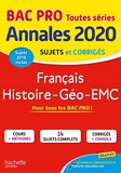 Annales Bac 2020 Hist-Geo Français Bac Pro - Hachette Éducation - 22/08/2019