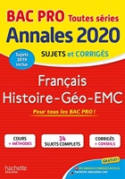 Annales Bac 2020 Hist-Geo Français Bac Pro