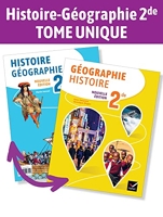 Histoire Géographie 2de - Éd. 2023 - livre de l'élève