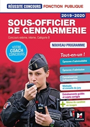 Réussite Concours - Sous-officier de gendarmerie - 2019-2020 de Philippe Alban