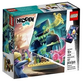 LEGO Hidden Side 70418 pas cher, Le laboratoire détecteur de fantômes