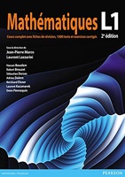 Mathématiques L1 - Cours complet avec fiches de révision, 1000 tests et exercices corrigés