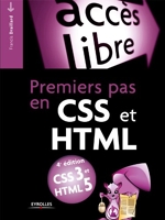 Premiers pas en CSS et HTML (Accès libre) - Format Kindle - 11,99 €
