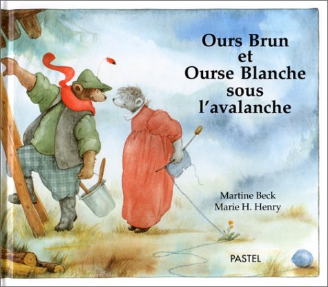 couverture de : Ours brun et Ourse blanche sous l'avalanche
