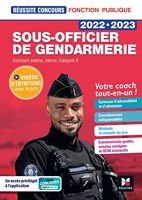 Réussite Concours - Sous-officier de gendarmerie - 2022-2023- Préparation complète