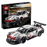 LEGO 42096 Technic Porsche 911 RSR, Set Voiture de Course Détaillée à Construire, Modèle de Collection pour Adultes