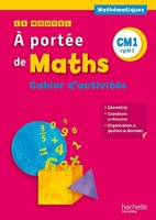 Le Nouvel A portée de maths CM1 - Cahier de géométrie-mesures - Ed. 2015