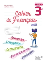 Cahier de français 3e Cycle 4
