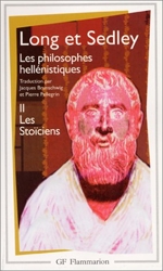 Les philosophes hellénistiques, tome 2 - Les Stoïciens d'Anthony Arthur Long