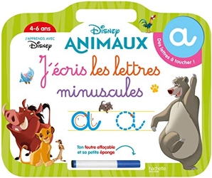 Disney animaux Ardoise J'écris les lettres minuscules (4-6 ans) de Collectif Disney