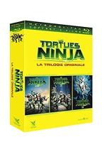 COFFRET LES TORTUES NINJA - LA TRILOGIE ORIGINALE - Le Film + Le Secret de la Mutation + Les Tortues Ninja 3 - Nouvelle génération - BLU-RAY