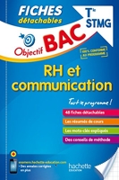 Objectif Bac Fiches détachables RH et Communication Term STMG