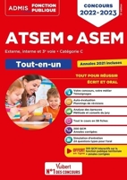 Concours ATSEM et ASEM - Catégorie C - Tout-en-un - Agent (territorial) spécialisé des écoles maternelles - Concours externe, interne, 3e voie - 2022-2023
