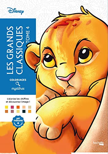 BEST OF Bestiaire - coloriage mystère Disney - Hachette Heroes - SOLUTIONS  