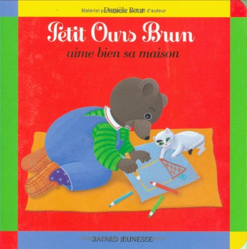 couverture de : Petit ours brun aime bien sa maison
