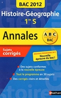 Annales Bac 2012 Histoire/Geo