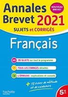 Annales Brevet 2021 Français