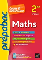 Maths 2de - Prépabac Cours & entraînement - Cours, méthodes et exercices progressifs (seconde)