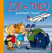Zoé et Théo prennent l'avion