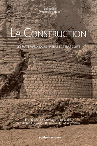 Ferdière La construction la pierre collection archéologiques Livre 