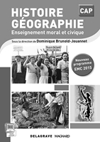 Histoire Géographie EMC Pochette CAP (2015) Livre du professeur