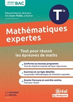Enseignement optionnel mathématiques expertes terminale - Cours et exercices corrigés basés sur le nouveau programme officiel enseignement optionnel maths expertes Tle