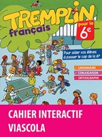 Tremplin pour la 6e français 6e 2016 cahier d'exercices + licence élève 1an sur viascola - Français - Version bimédia Viascola