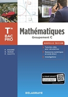 Mathématiques Tle Bac Pro Groupement C (2018) Pochette élève