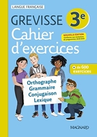 Cahier Grevisse 3e (2021) Français - 3e - Edition 2021