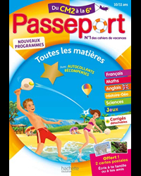 Passeport Cahier de Vacances 2020