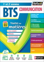 Toutes les matières Réflexe - BTS Communication n°16 - 2023 - BTS Communication - Réflexe - 2024