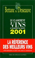 Le Classement 2001 Des Vins Et Domaines De France