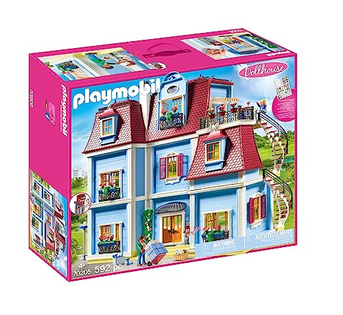 Playmobil 70209 Chambre d'enfant avec canapé-lit - Dollhouse - La Maison  Traditionnelle - Chambre d'adolescente - pour aménager la Grande Maison -  Dès