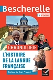 Bescherelle - Chronologie de l'histoire de la langue française - Des origines à nos jours